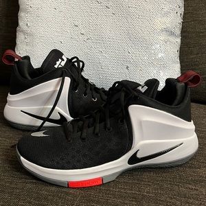 Mens Nike Lebron Zoom Witness Black/White